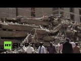 Workers trapped under collapsed 5-story building in Kenya