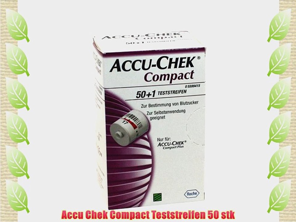 Accu Chek Compact Teststreifen 50 stk