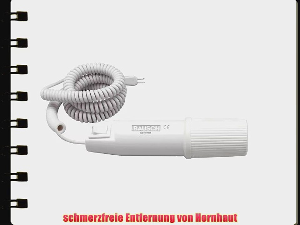 Peter Bausch 0321 Elektrischer Hornhautschleifer Pedipeel