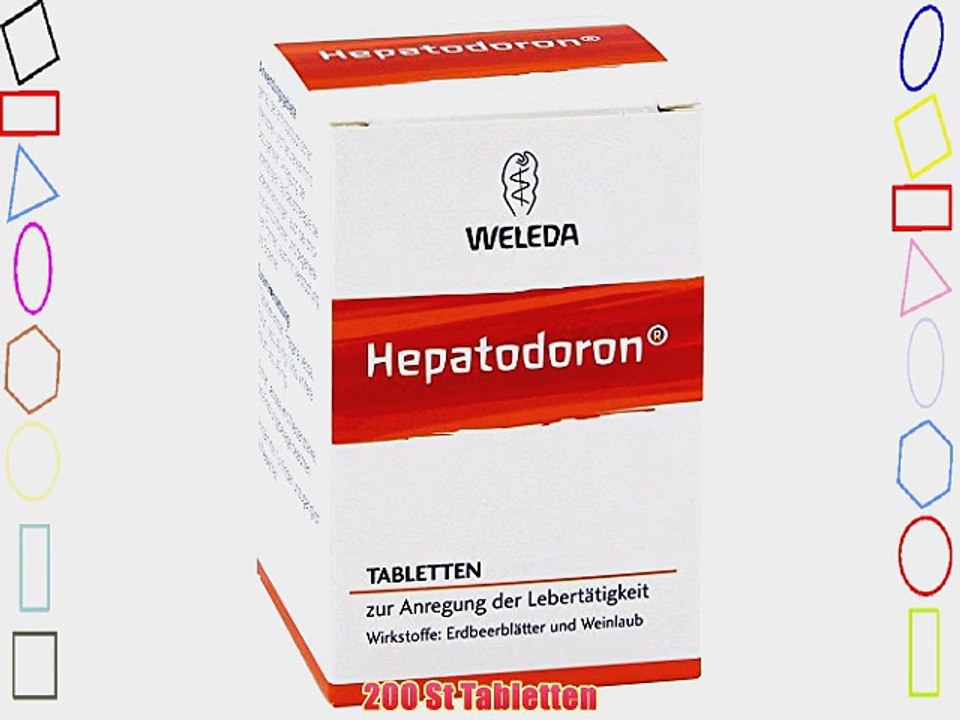 HEPATODORON Tabletten 200 St Tabletten