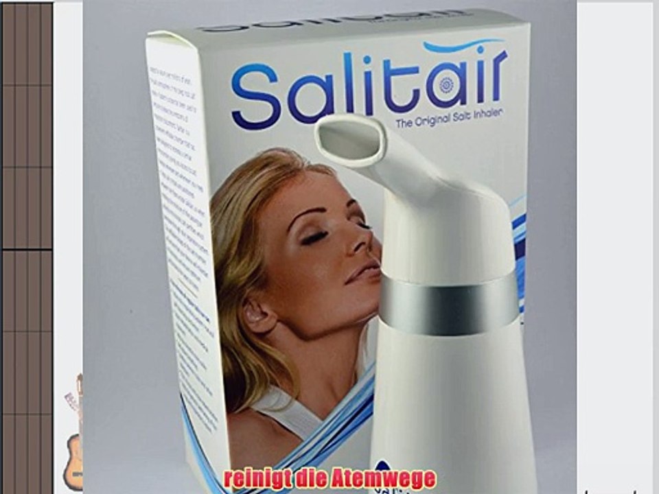 Salitair - Inhalator mit Steinsalzkristallen -