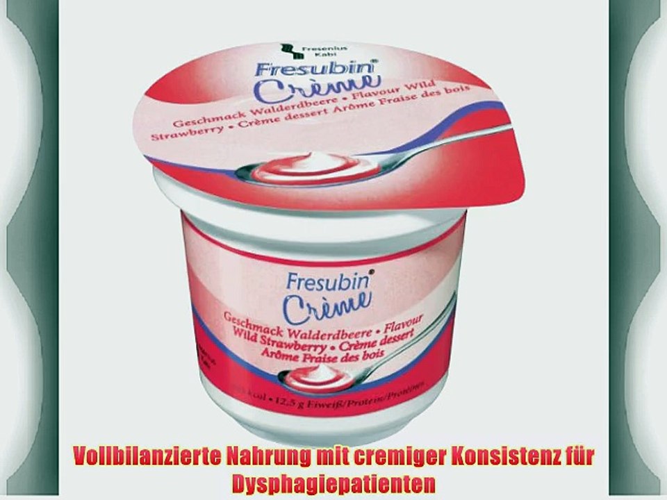 Fresubin Cr?me Mischkarton / 4 leckere Geschmacksrichtungen - Vollbilanzierte Nahrung - 24