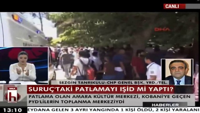 Şanlıurfa Suruç 'ta Yaşanan Patlama Anı RAW VIDEO 20 Temmuz 2015