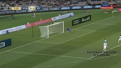 Miralem Pjanić Goal AS Roma 1 - 1 Manchester City 21/07/2015 - International Champions Cup