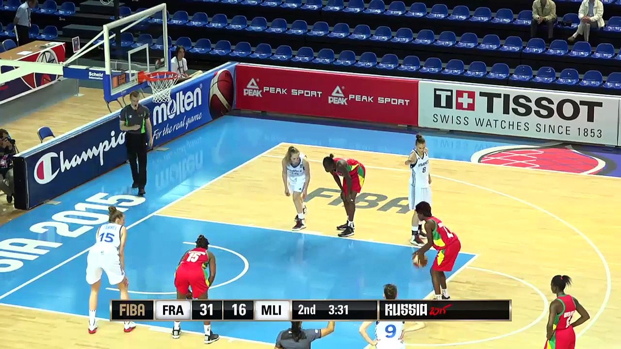France v Mali (Full Game) - 2015 FIBA U19  Women's World Championship (REPLAY) (2015-07-21 12:25:36 - 2015-07-21 14:20:04)