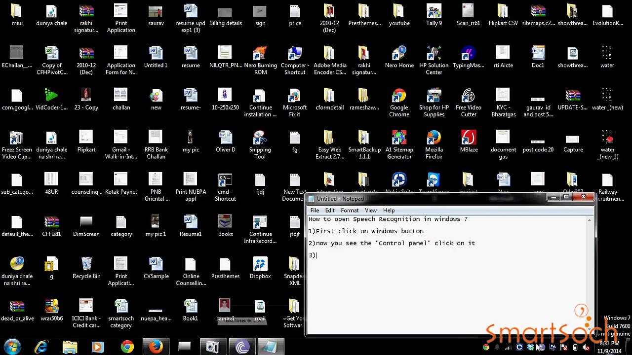 How To Open Speech Recognition In Windows 7