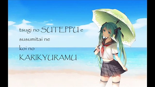 Hatsune Miku - Manatsu no sounds good cover akb48