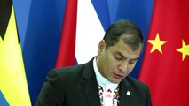#GiraChina 2015. Intervención del Presidente Rafael Correa en foro de Cooperación CELAC – China.