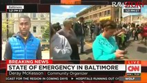 Wolf Blitzer interviews Deray McKesson about violence in Baltimore