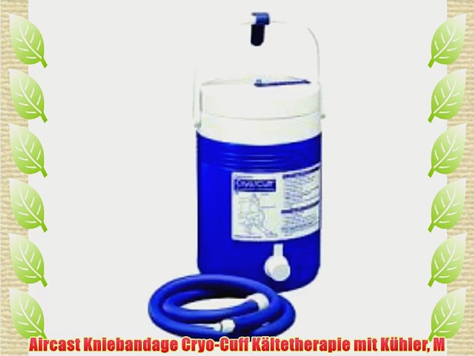 Aircast Kniebandage Cryo-Cuff K?ltetherapie mit K?hler M