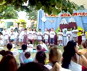 Jakly e Jenny alla recita di fine anno.. Asilo :)