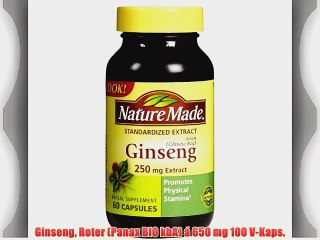 Ginseng Roter (Panax BIO kbA) ? 650 mg 100 V-Kaps.