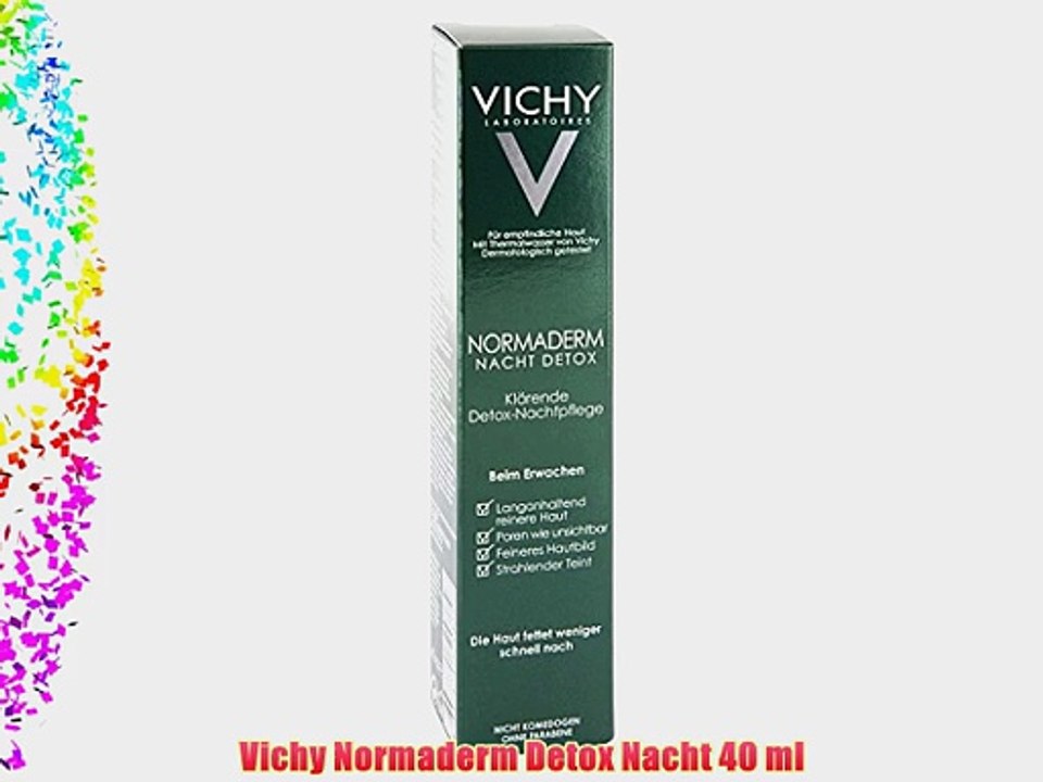 Vichy Normaderm Detox Nacht 40 ml