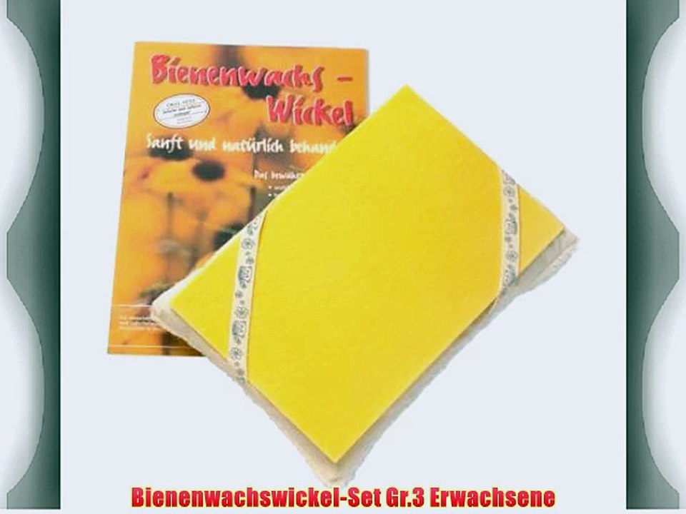Bienenwachswickel-Set Gr.3 Erwachsene