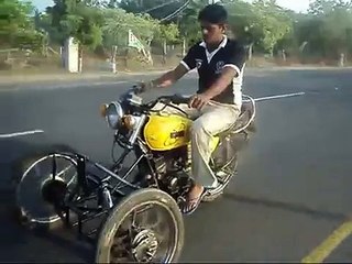 MECHANICAL ENGINEERING PROJECT  -Tilting 3wheeler (by mechX 2007-2011 dscet chennai)