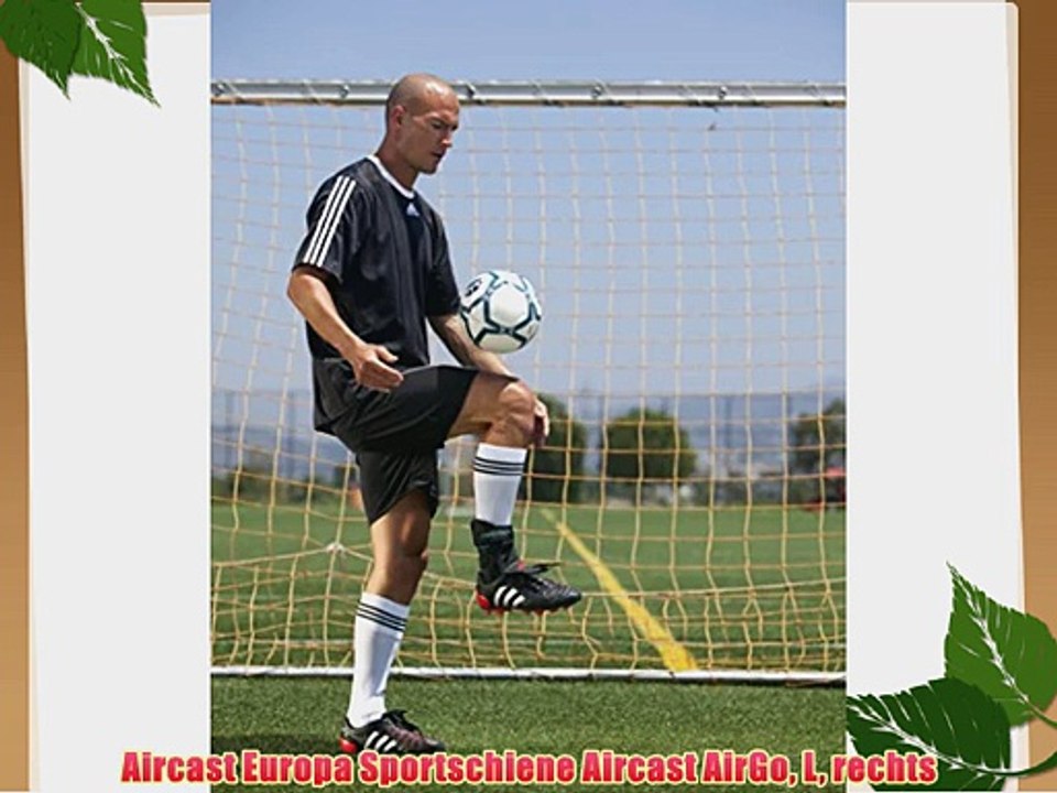 Aircast Europa Sportschiene Aircast AirGo L rechts