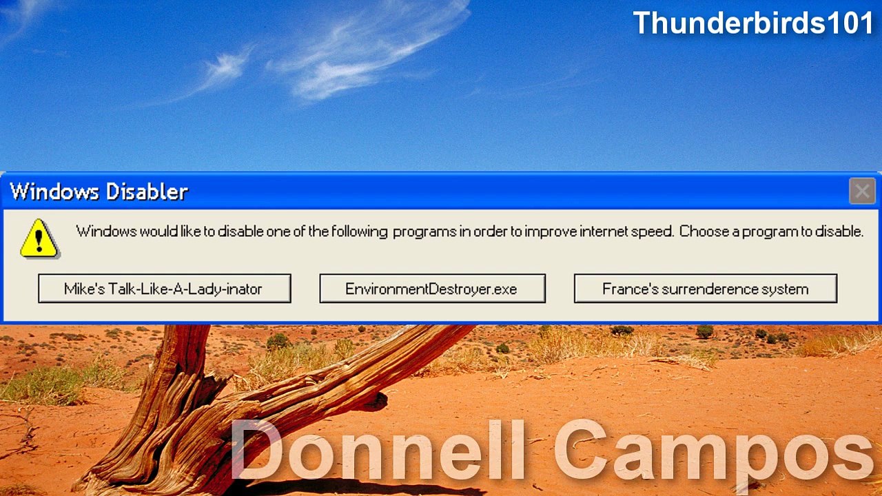 Microsoft Sam reads Funny Windows Errors (S17EP7)