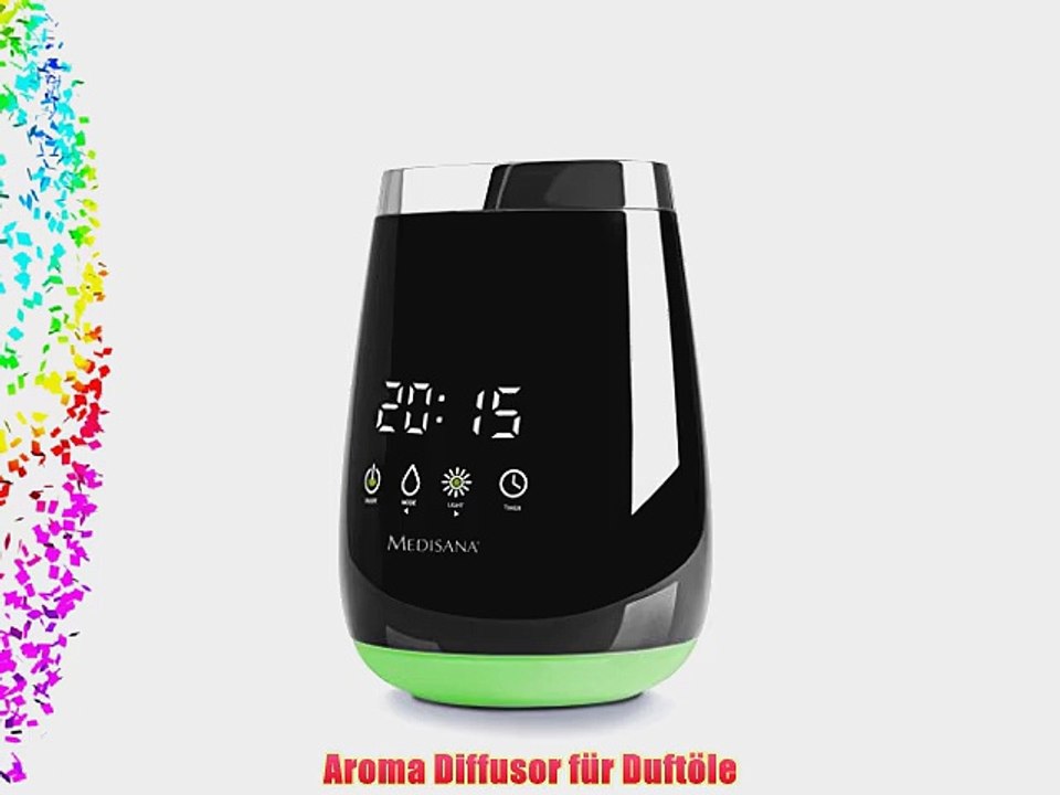 Medisana AD 640 Aroma Diffusor mit LED Wellness Licht