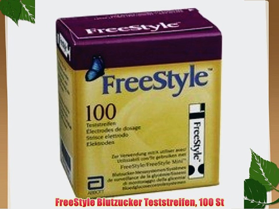 FreeStyle Blutzucker Teststreifen 100 St