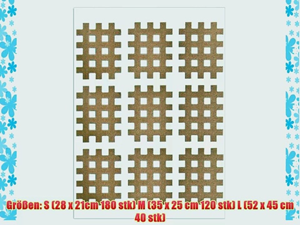 MECRON X-Patch Gittertape S 180 stk.