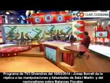 TV3-Balanzas Fiscales Borrell razona y rebate las falacias de Sala i Martín 10/03/2014 (1/2)