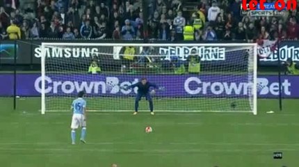 Roma vs Manchester City 2-2 (4-5) Full penalty Shootout 2015 HD
