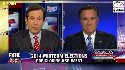 Mitt Romney Makes GOP's 2014 Closing Argument