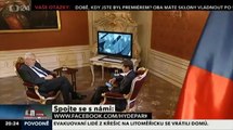 Miloš Zeman: Zvažoval jsem výklad Ústavy na odvolání Nečase. Šéf opozice Sobotka s tím nesouhlasil