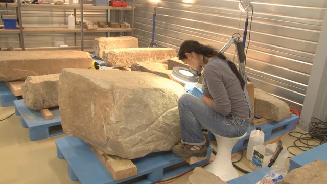 Le site à stèles des Tourès au Vialaret, Saint-Jean-et-Saint-Paul, 2012