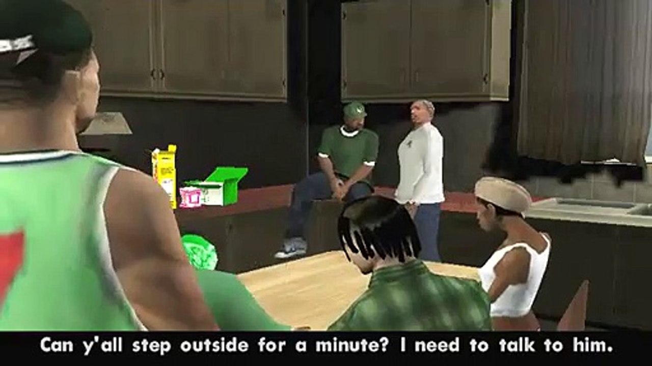 GTA- San Andreas CUTSCENE [100] Grove 4 Life - Video Dailymotion
