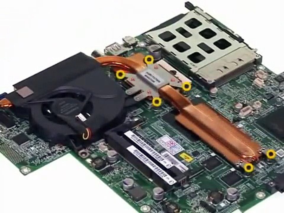 Acer Aspire 3680 5570 5580 TravelMate 2480 3260 3270 Mainboard Reassembly