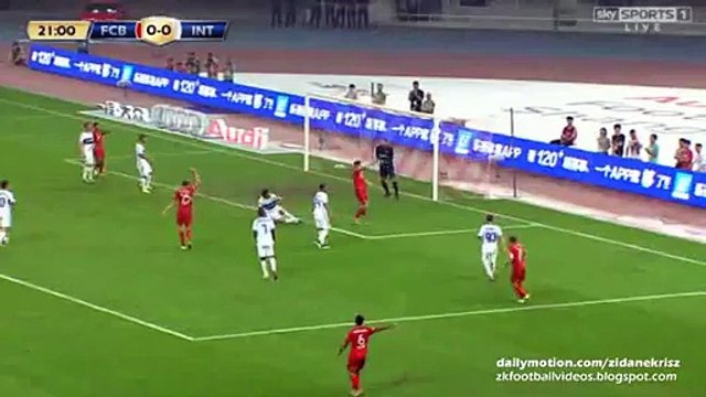 Robert Lewandowski Big Chance - Bayern München v. Inter Milan - Friendly 21.07.2015