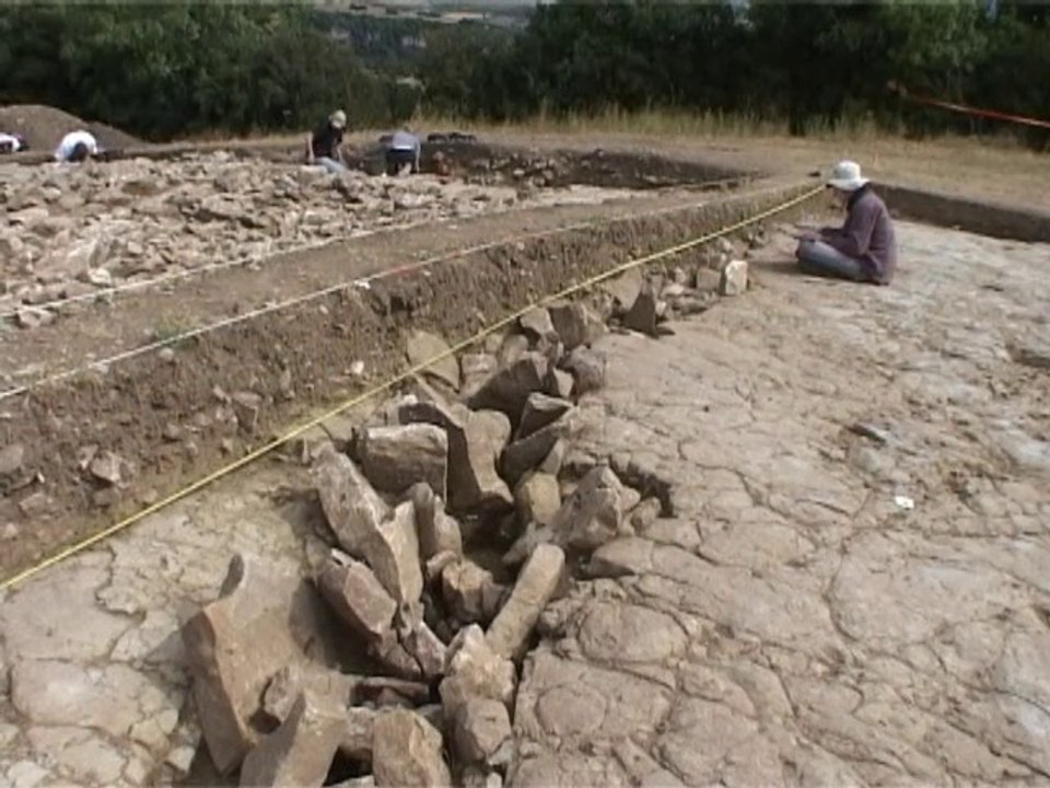 Le site à stèles des Tourès au Vialaret, Saint-Jean-et-Saint-Paul, 2008