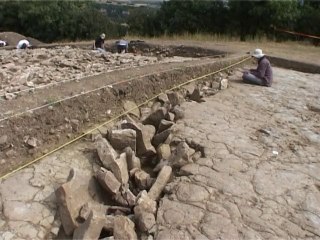 Le site à stèles des Tourès au Vialaret, Saint-Jean-et-Saint-Paul, 2008