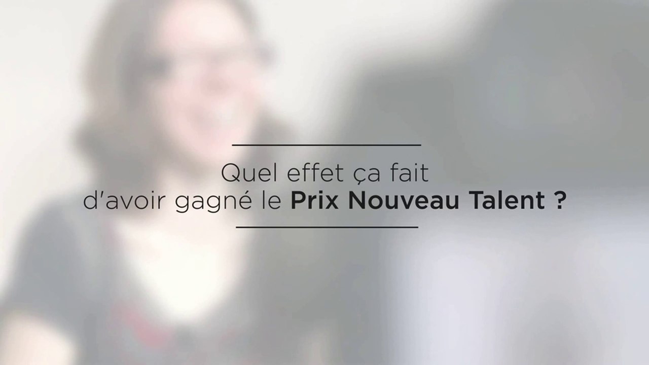 "Quel effet ça fait d'avoir gagné le Prix Nouveau Talent ?" Question à Clélie Avit, auteur lauréate 2015