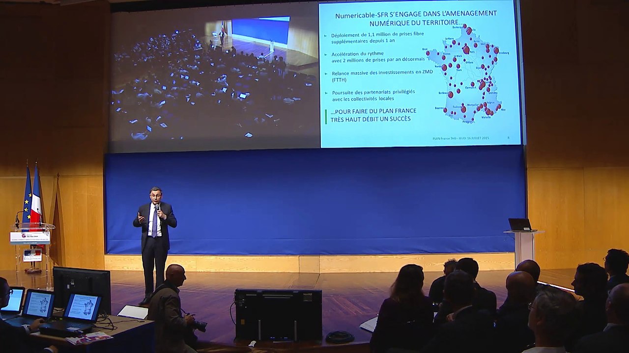 Conférence Plan France THD 2015 - Intervention d'Eric DENOYER-Numericable-SFR