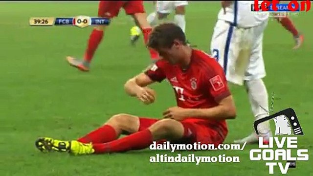Thomas Muller Injured| Bayern Munich 0-0 Inter