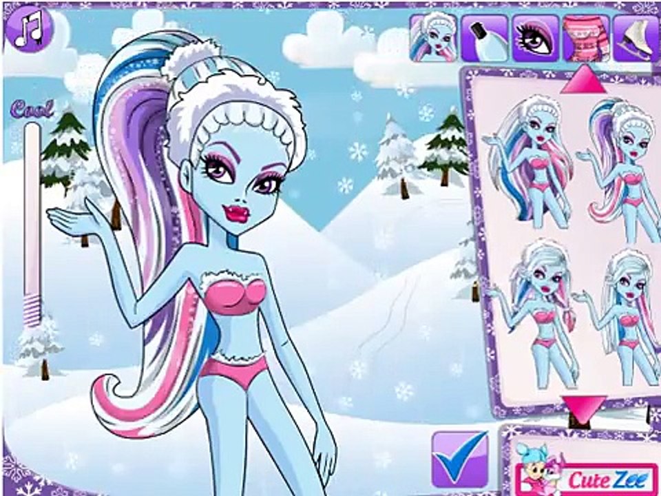 Monster High Abbey Bominable Hairstyle