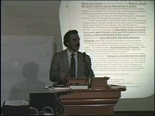 Freemasons speak against the Catholic Church