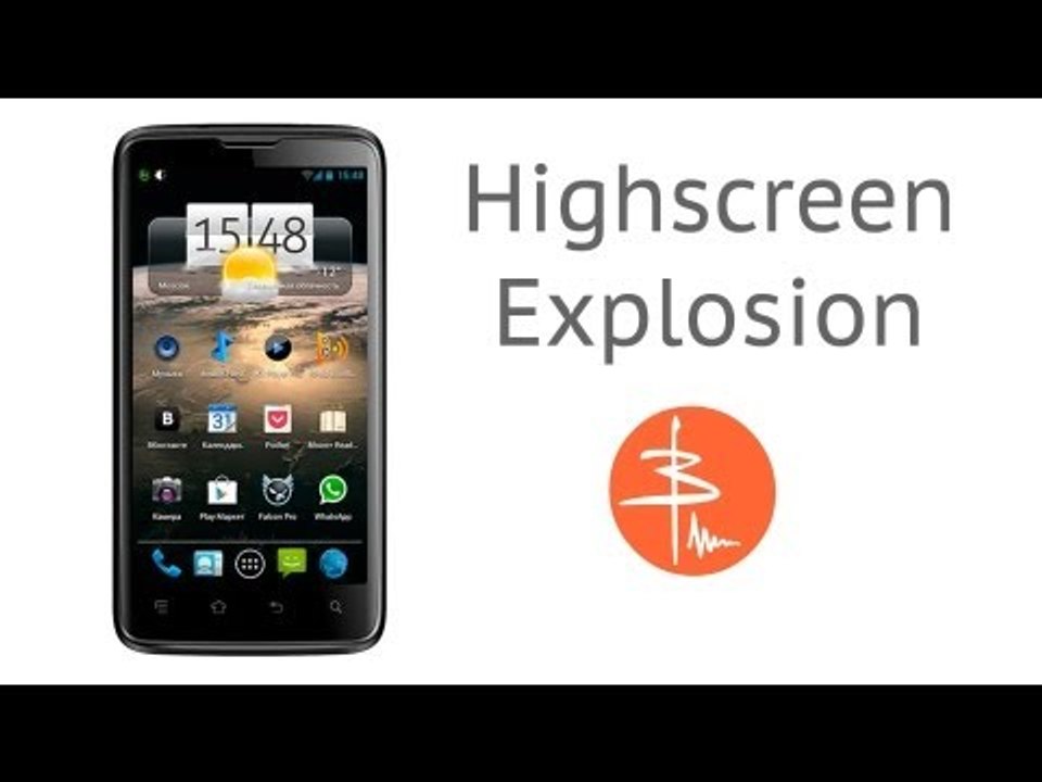 Highscreen Explosion или Достойный конкурент Samsung Galaxy S3 . Видеообзор