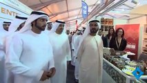 محمد بن راشد يزور معرض عالم الأغذية الحلال