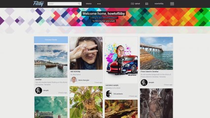 Like, Download and Share files from Fliiby