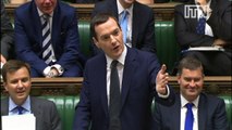 John Bercow tells George Osborne to 