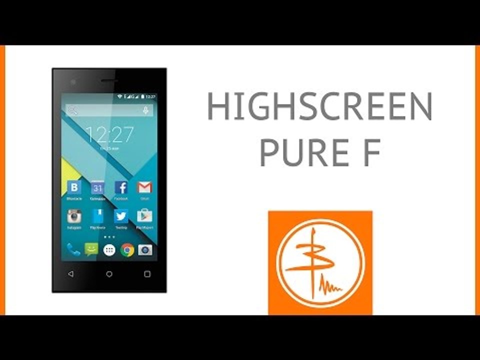 Highscreen Pure F -  обзор недорогого Lollipop