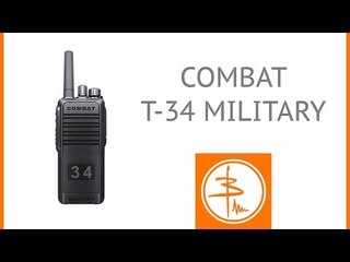 Рация Combat T34 Military - выбор профессионала