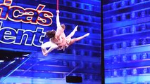 Acrobatic and Aerial Duos Deliver Sexy Performances Americas Got Talent 2015