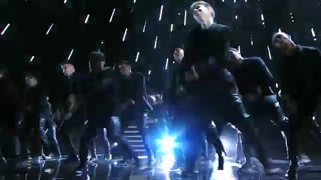 Chapkis Dance 28 Member Dance Troupe Works the AGT Stage Americas Got Talent 2015