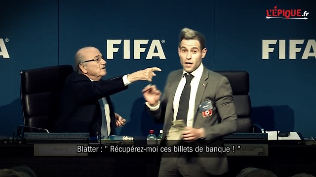 FIFA : quand Sepp Blatter demande de récupérer les faux billets !