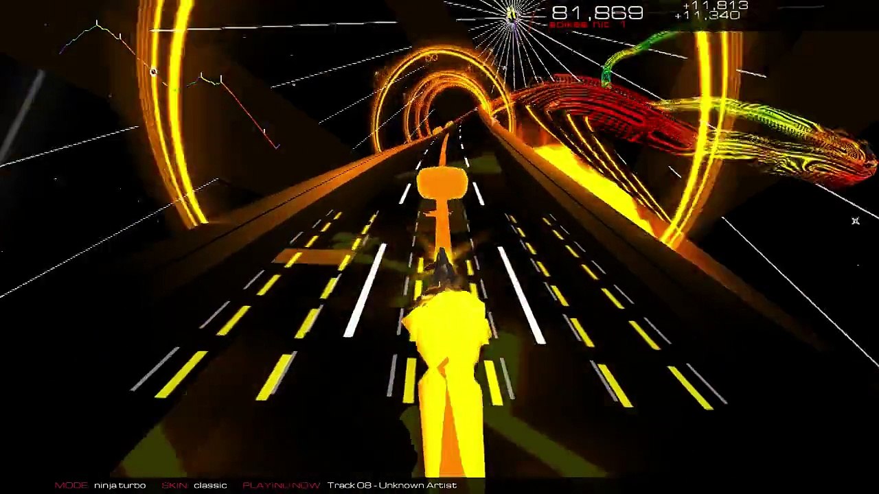[Détente-Mute] Audiosurf 2 - Le Souhait / 「願い事」- Ninja Mono