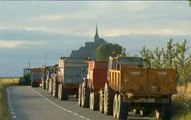 Le blocage du Mont Saint-Michel à travers nos télés, en 42 secondes